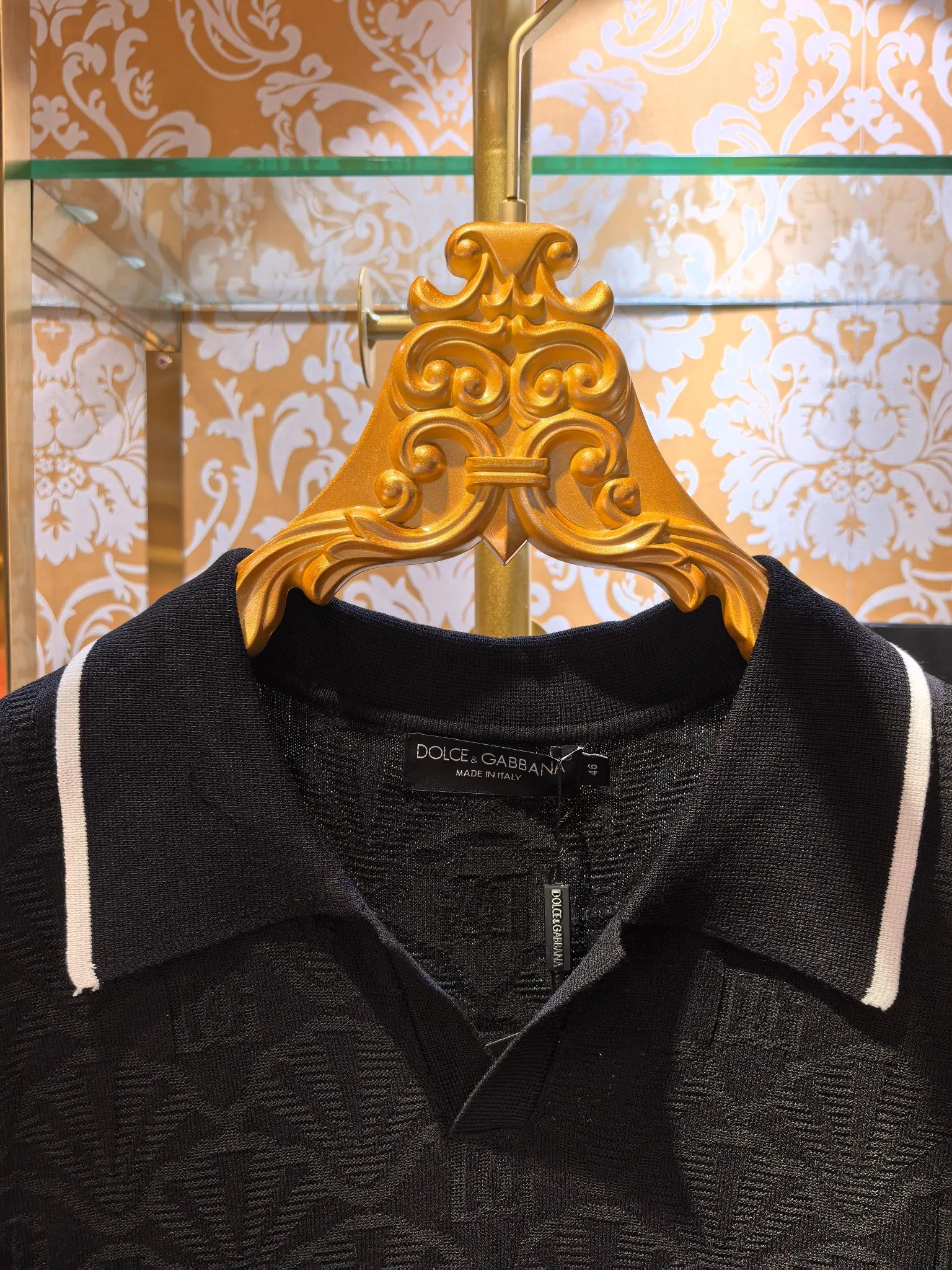 𝘿𝙊𝙇𝘾𝙀 & 𝙂𝘼𝘽𝘽𝘼𝙉𝘼 2026/ss New Arrival DG 14 Breathable Black Sizes 46 48 50 52